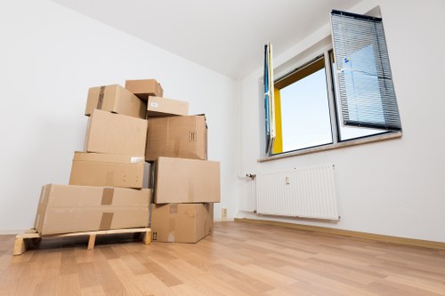 Careful furniture loading during a Queenspark house relocation