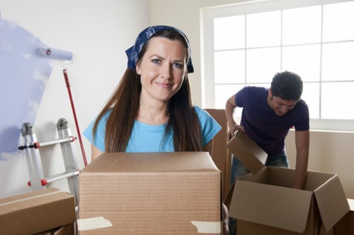 Different box sizes and packaging supplies for Queenspark moving needs
