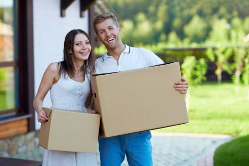Careful furniture handling during house removals in Queenspark