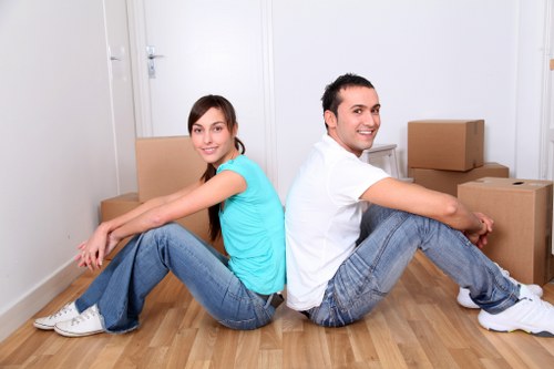 Unpacking and settling into a new home after house removals in Queenspark