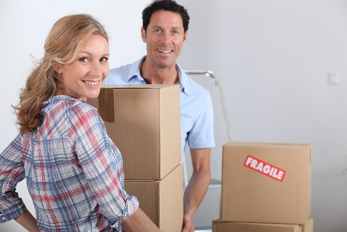 Professional same day removals service handling boxes and furniture