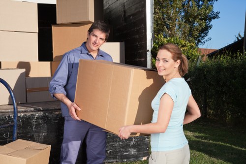 Organized removal van operations in Queenspark area